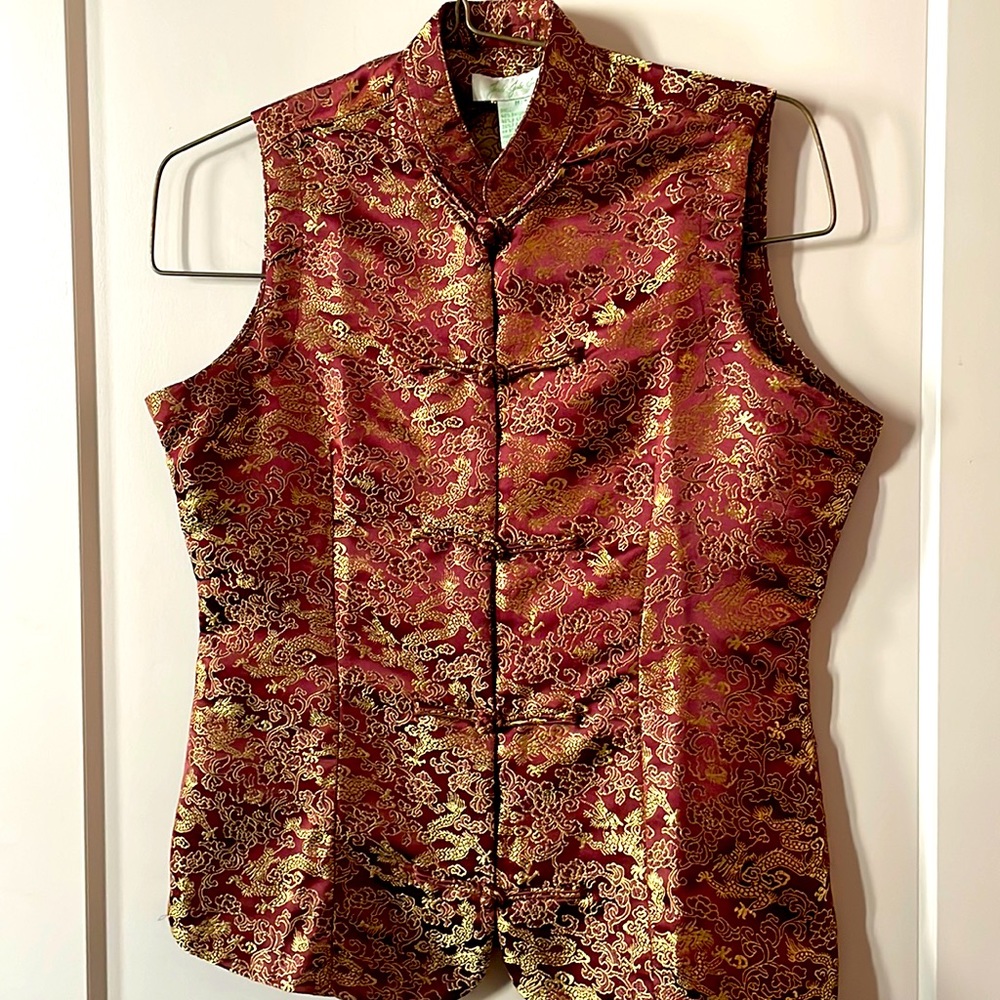 Dragon Brocade Vest